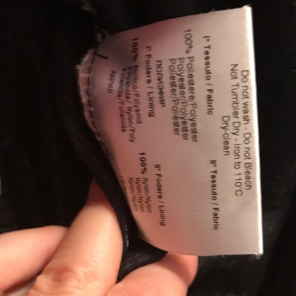 Byblos| Navy Women’s Trench Coat ~ size 8 - Picture 15 of 15